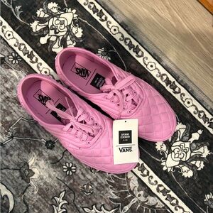 Vans Women's Quilted Pink Authentic